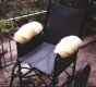Armrest Cushions Sheepskin LARGE