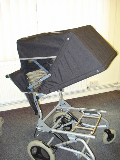 Wheelchair Sun Canopy Standard Plus - Click Image to Close