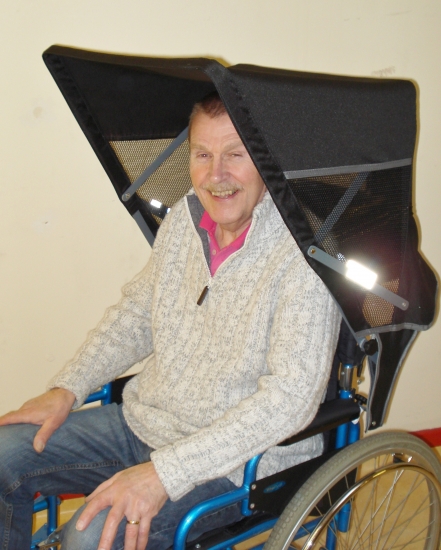 Wheelchair Sun Canopy Standard - Click Image to Close